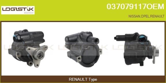 LGK 037079117OEM Hydraulic Pump, steering system 037079117OEM: Buy near me in Poland at 2407.PL - Good price!