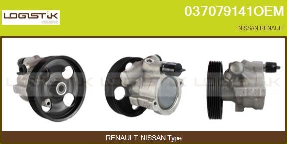 LGK 037079141OEM Hydraulic Pump, steering system 037079141OEM: Buy near me in Poland at 2407.PL - Good price!