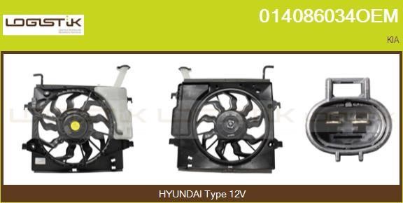 LGK 014086034OEM Electric Motor, radiator fan 014086034OEM: Buy near me in Poland at 2407.PL - Good price!