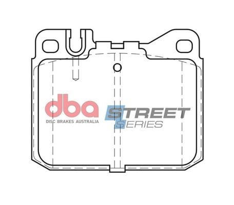 DBA DB143SS Тормозные колодки дисковые, комплект DB143SS: Отличная цена - Купить в Польше на 2407.PL!