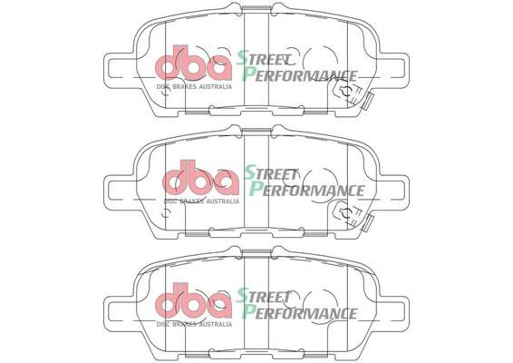 DBA DB2340SP Brake Pad Set, disc brake DB2340SP: Buy near me in Poland at 2407.PL - Good price!