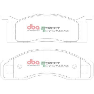 DBA DB1807SP Brake Pad Set, disc brake DB1807SP: Buy near me in Poland at 2407.PL - Good price!