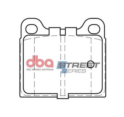 DBA DB2SS Тормозные колодки дисковые, комплект DB2SS: Отличная цена - Купить в Польше на 2407.PL!