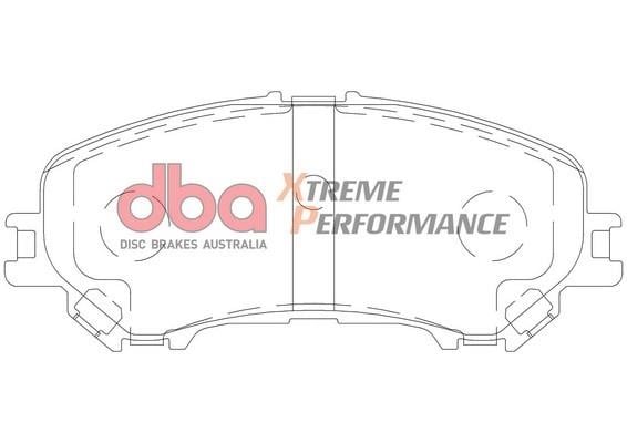 DBA DB2345XP Brake Pad Set, disc brake DB2345XP: Buy near me in Poland at 2407.PL - Good price!