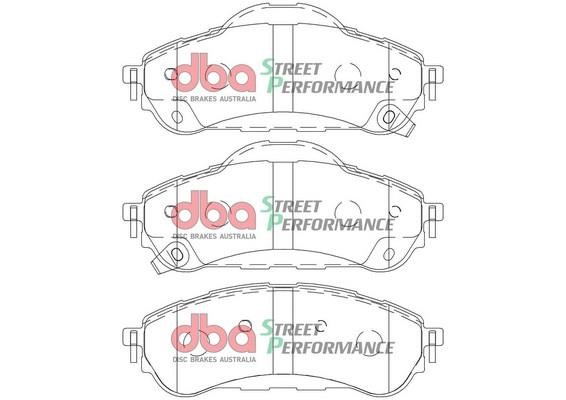 DBA DB2411SP Brake Pad Set, disc brake DB2411SP: Buy near me in Poland at 2407.PL - Good price!