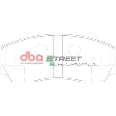 DBA DB15010SP Brake Pad Set, disc brake DB15010SP: Buy near me in Poland at 2407.PL - Good price!
