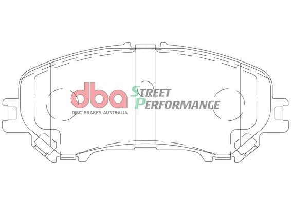 DBA DB2345SP Brake Pad Set, disc brake DB2345SP: Buy near me in Poland at 2407.PL - Good price!