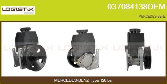 LGK 037084138OEM Hydraulic Pump, steering system 037084138OEM: Buy near me in Poland at 2407.PL - Good price!
