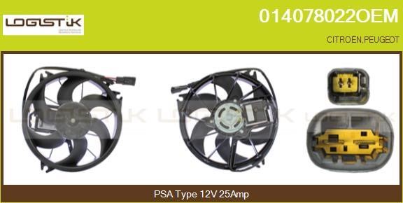 LGK 014078022OEM Electric Motor, radiator fan 014078022OEM: Buy near me in Poland at 2407.PL - Good price!