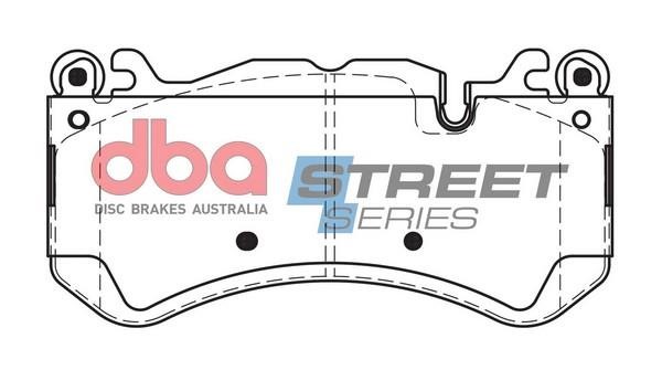 DBA DB15033SS Brake Pad Set, disc brake DB15033SS: Buy near me in Poland at 2407.PL - Good price!
