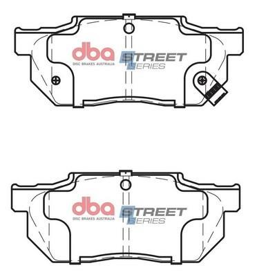 DBA DB300SS Brake Pad Set, disc brake DB300SS: Buy near me in Poland at 2407.PL - Good price!