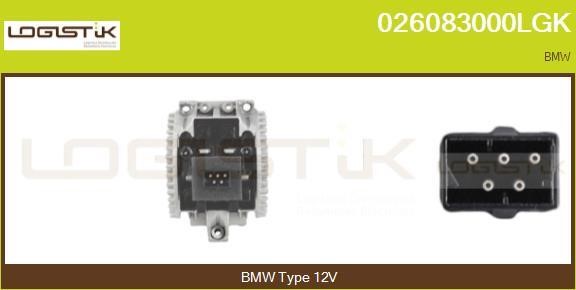 LGK 026083000LGK Resistor, interior blower 026083000LGK: Buy near me in Poland at 2407.PL - Good price!