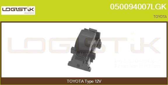 LGK 050094007LGK Power window button 050094007LGK: Buy near me at 2407.PL in Poland at an Affordable price!