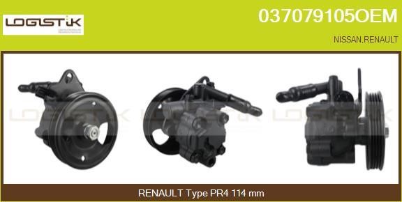 LGK 037079105OEM Hydraulic Pump, steering system 037079105OEM: Buy near me in Poland at 2407.PL - Good price!