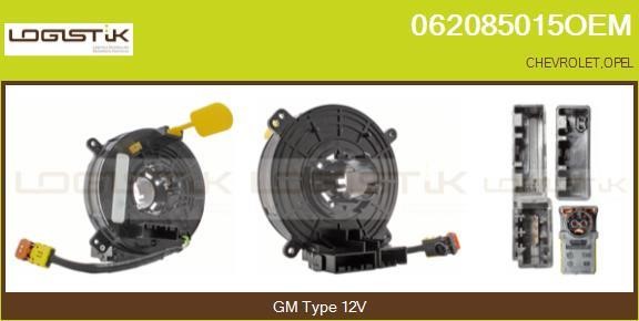 LGK 062085015OEM Clockspring, airbag 062085015OEM: Buy near me in Poland at 2407.PL - Good price!