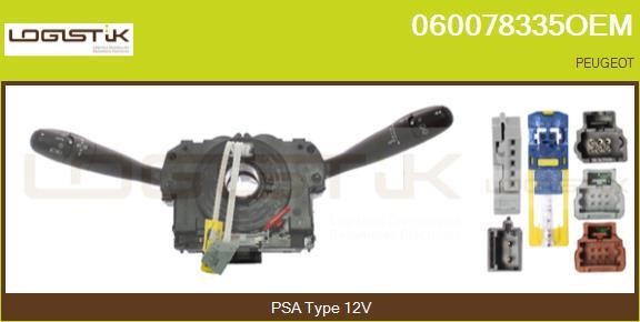 LGK 060078335OEM Steering Column Switch 060078335OEM: Buy near me in Poland at 2407.PL - Good price!