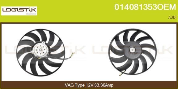 LGK 014081353OEM Hub, engine cooling fan wheel 014081353OEM: Buy near me in Poland at 2407.PL - Good price!