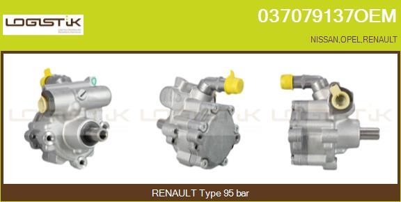 LGK 037079137OEM Hydraulic Pump, steering system 037079137OEM: Buy near me in Poland at 2407.PL - Good price!