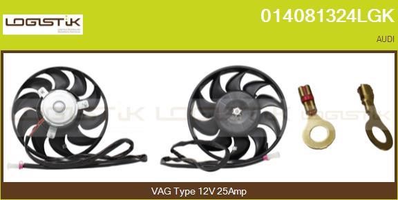 LGK 014081324LGK Вентилятор радиатора охлаждения 014081324LGK: Отличная цена - Купить в Польше на 2407.PL!