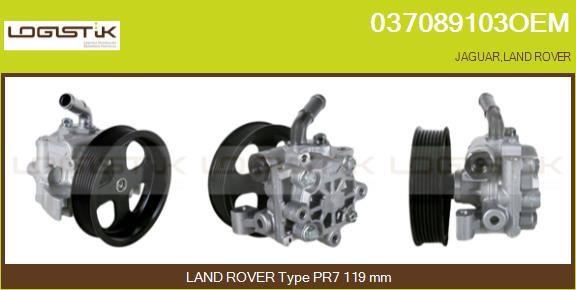LGK 037089103OEM Pompa hydrauliczna, układ kierowniczy 037089103OEM: Dobra cena w Polsce na 2407.PL - Kup Teraz!