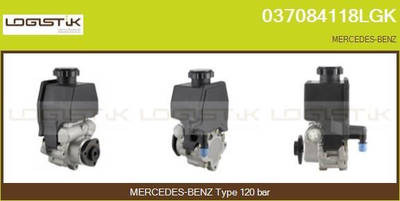 LGK 037084118LGK Hydraulic Pump, steering system 037084118LGK: Buy near me in Poland at 2407.PL - Good price!