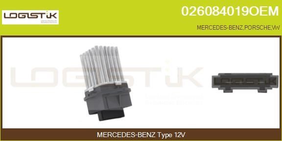 LGK 026084019OEM Resistor, interior blower 026084019OEM: Buy near me in Poland at 2407.PL - Good price!