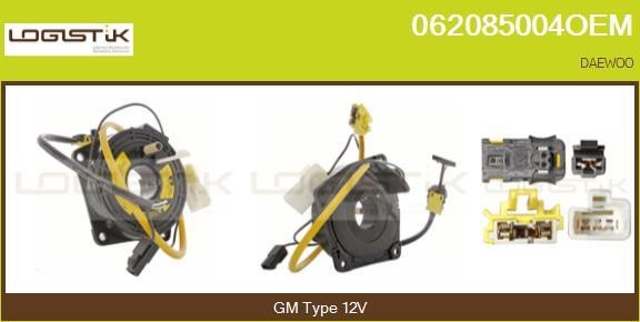 LGK 062085004OEM Clockspring, airbag 062085004OEM: Buy near me in Poland at 2407.PL - Good price!