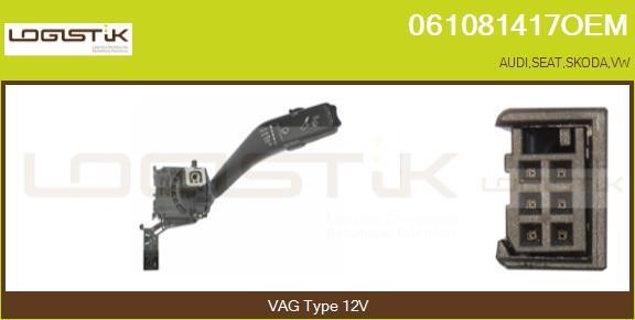 LGK 061081417OEM Steering Column Switch 061081417OEM: Buy near me in Poland at 2407.PL - Good price!