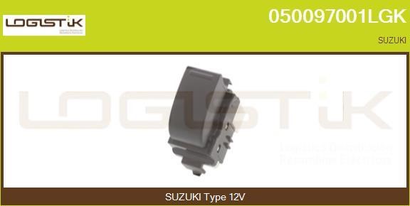 LGK 050097001LGK Power window button 050097001LGK: Buy near me in Poland at 2407.PL - Good price!