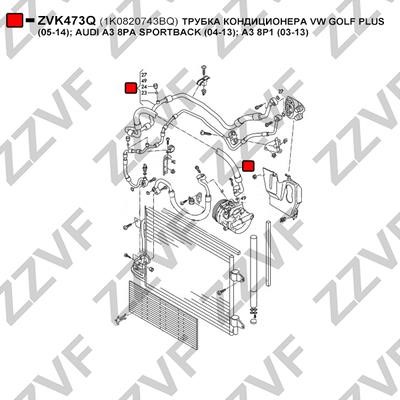 Купити ZZVF ZVK473Q за низькою ціною в Польщі!