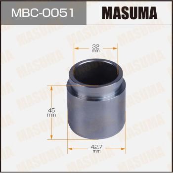 Masuma MBC-0051 Поршень тормозного суппорта MBC0051: Отличная цена - Купить в Польше на 2407.PL!
