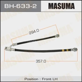Masuma BH-633-2 Гальмівний шланг BH6332: Приваблива ціна - Купити у Польщі на 2407.PL!