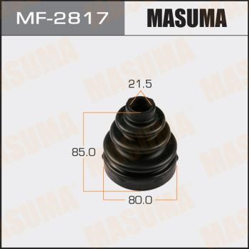 Masuma MF-2817 Bellow, driveshaft MF2817: Buy near me at 2407.PL in Poland at an Affordable price!