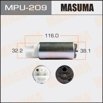 Masuma MPU-209 Pompa paliwowa MPU209: Dobra cena w Polsce na 2407.PL - Kup Teraz!