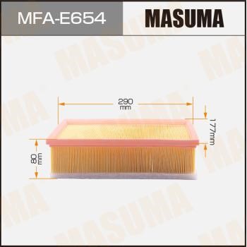 Masuma MFA-E654 Воздушный фильтр MFAE654: Отличная цена - Купить в Польше на 2407.PL!