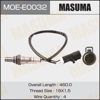 Masuma MOE-E0032 Датчик кислородный / Лямбда-зонд MOEE0032: Отличная цена - Купить в Польше на 2407.PL!