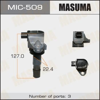 Masuma MIC-509 Ignition coil MIC509: Buy near me in Poland at 2407.PL - Good price!