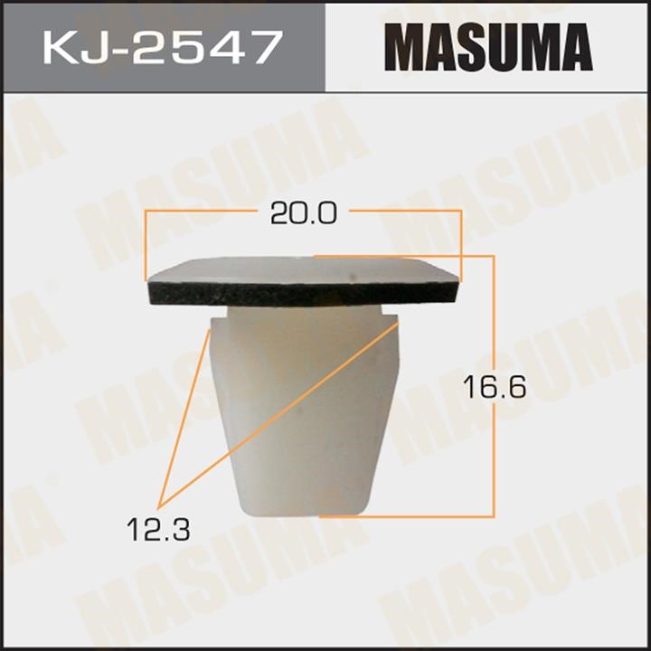Masuma KJ-2547 Clip, listwa ochronna KJ2547: Dobra cena w Polsce na 2407.PL - Kup Teraz!