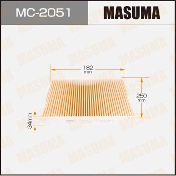 Masuma MC-2051 Фільтр салону MC2051: Приваблива ціна - Купити у Польщі на 2407.PL!