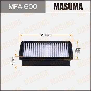 Masuma MFA-600 Filtr powietrza MFA600: Dobra cena w Polsce na 2407.PL - Kup Teraz!