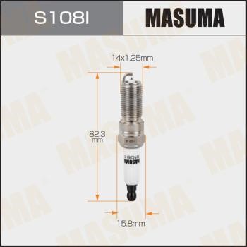 Masuma S108I Свеча зажигания S108I: Отличная цена - Купить в Польше на 2407.PL!