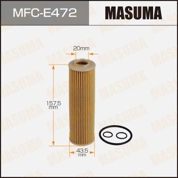 Masuma MFC-E472 Filtr oleju MFCE472: Dobra cena w Polsce na 2407.PL - Kup Teraz!