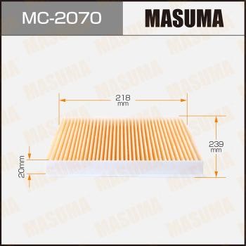 Masuma MC-2070 Filtr kabinowy MC2070: Dobra cena w Polsce na 2407.PL - Kup Teraz!