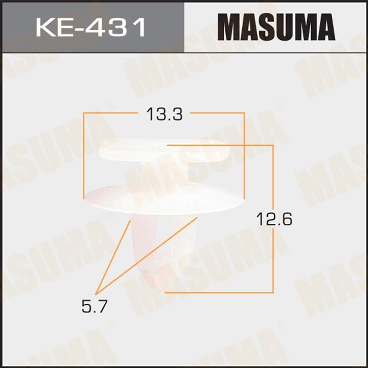 Masuma KE-431 Clip, listwa ochronna KE431: Dobra cena w Polsce na 2407.PL - Kup Teraz!
