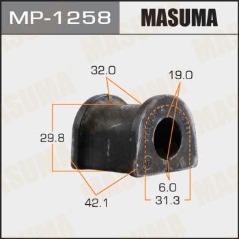 Masuma MP1258 Втулка стабілізатора заднього MP1258: Приваблива ціна - Купити у Польщі на 2407.PL!