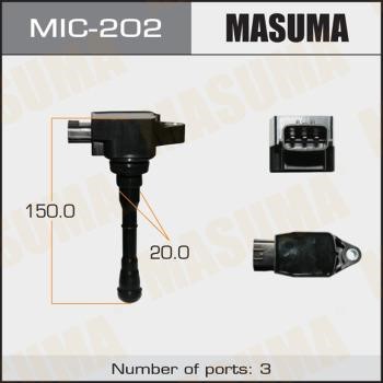 Masuma MIC-202 Ignition coil MIC202: Buy near me in Poland at 2407.PL - Good price!
