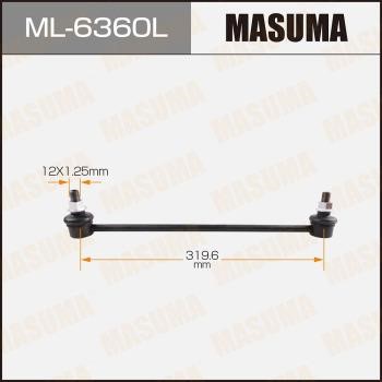 Masuma ML-6360L Rod/Strut, stabiliser ML6360L: Buy near me in Poland at 2407.PL - Good price!