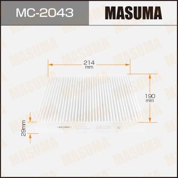 Masuma MC-2043 Filtr kabinowy MC2043: Dobra cena w Polsce na 2407.PL - Kup Teraz!