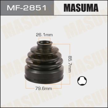 Masuma MF-2851 Bellow set, drive shaft MF2851: Buy near me in Poland at 2407.PL - Good price!