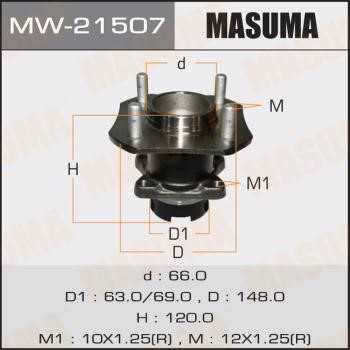 Masuma MW-21507 Wheel Bearing Kit MW21507: Buy near me in Poland at 2407.PL - Good price!